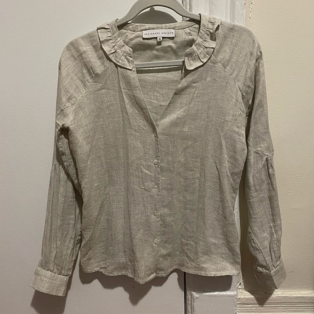 Off white blouse